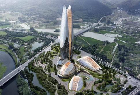 安吉“兩山”未來科技城環(huán)湖科創(chuàng)中心